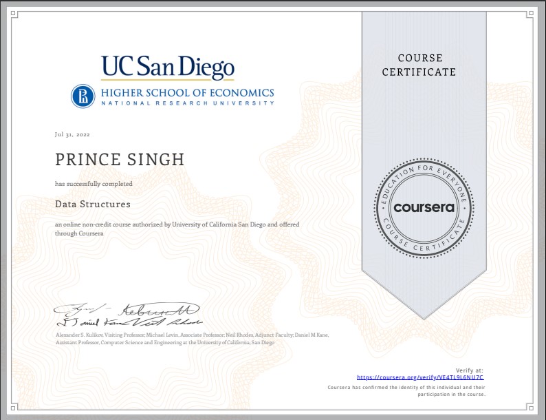 Certificate 11