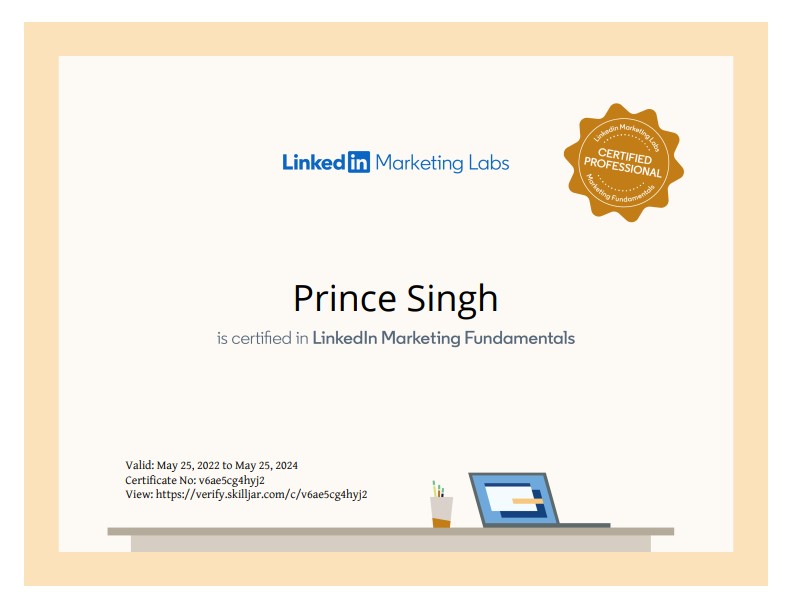 Certificate 22