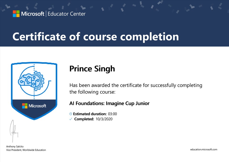 Certificate 27