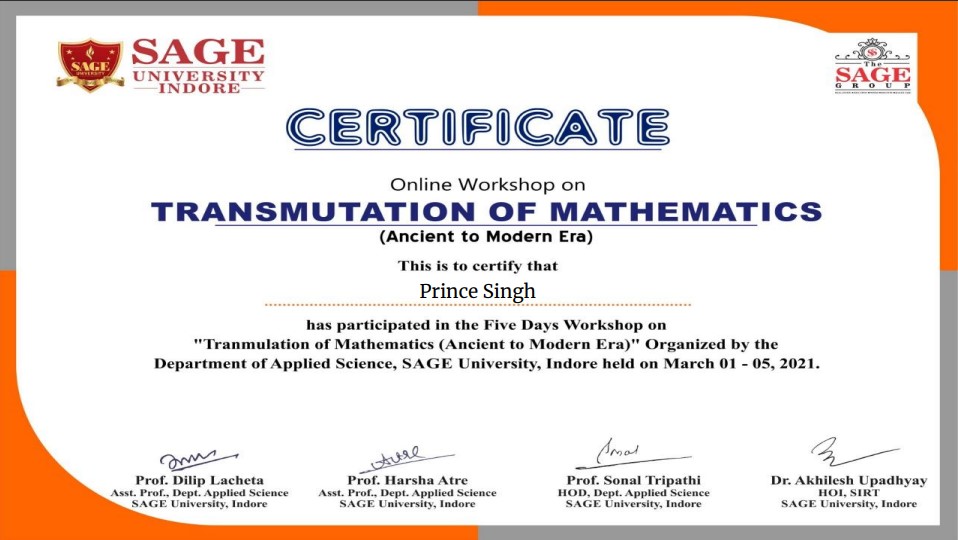 Certificate 33