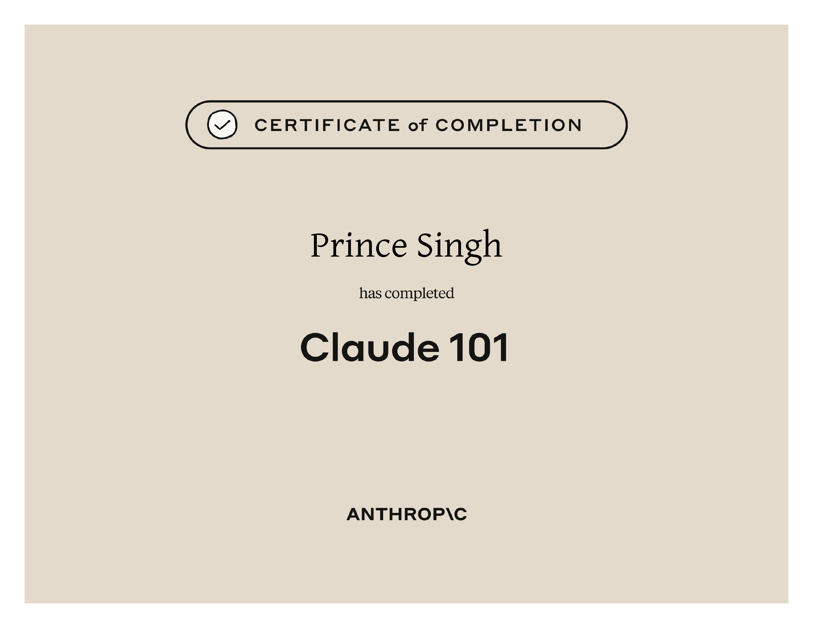 Certificate 42