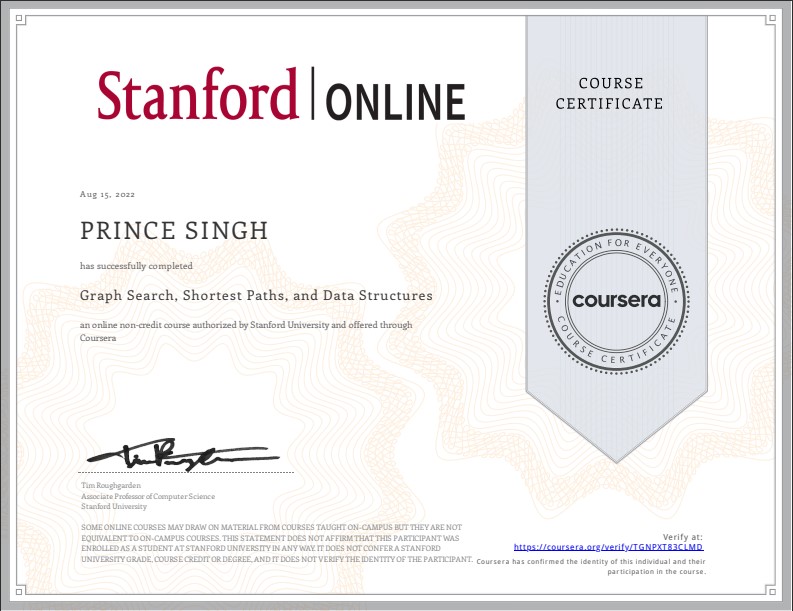 Certificate 6