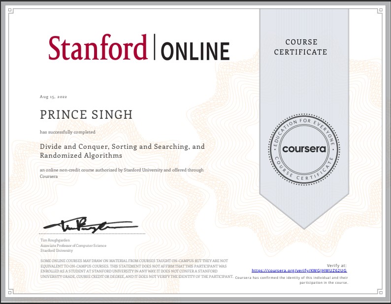 Certificate 7